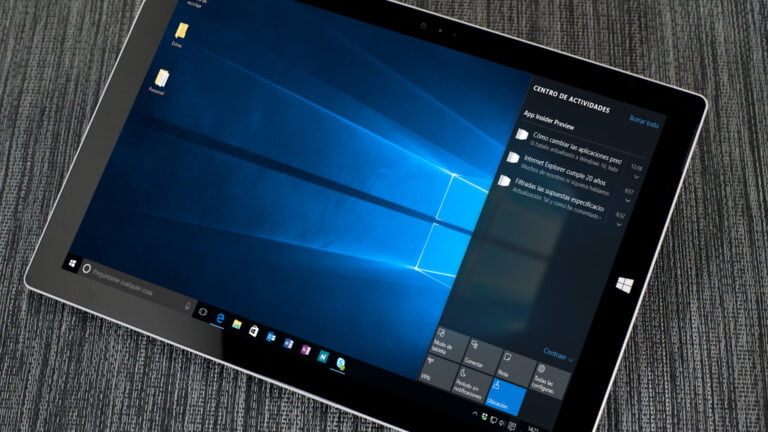 Microsoft también habría filtrado el nuevo centro de notificaciones
