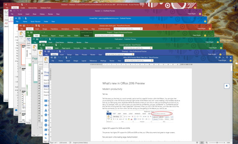 Microsoft detiene temporalmente el desarrollo de las aplicaciones de Office Mobile para Windows 10