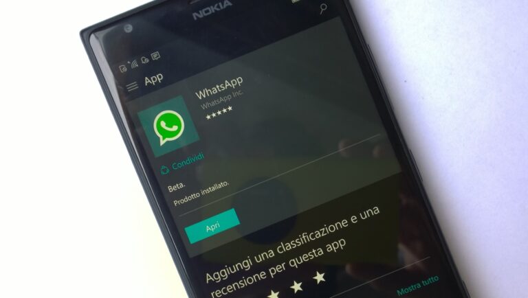 WhatsApp dirá su adiós definitivo a Windows Phone este año
