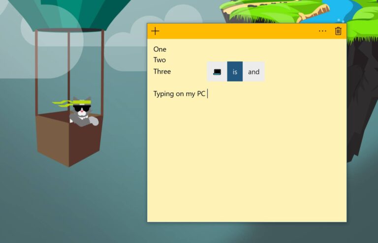 Desveladas más novedades que llegarán a Sticky Notes 3.0