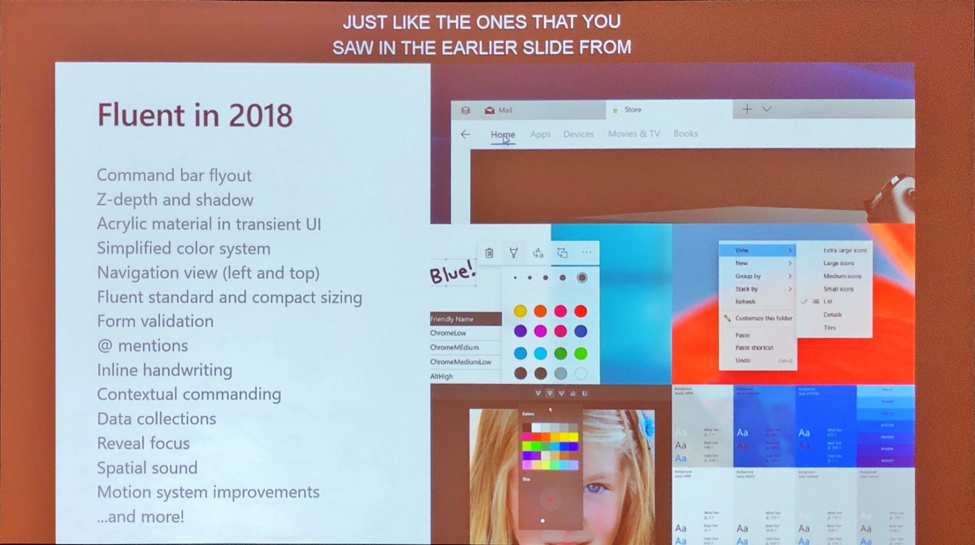 Fluent Design llega a los menús contextuales y sombras Microsoft Insider