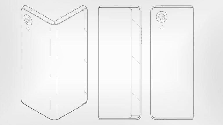 Microsoft patenta un dispositivo plegable con 3 pantallas