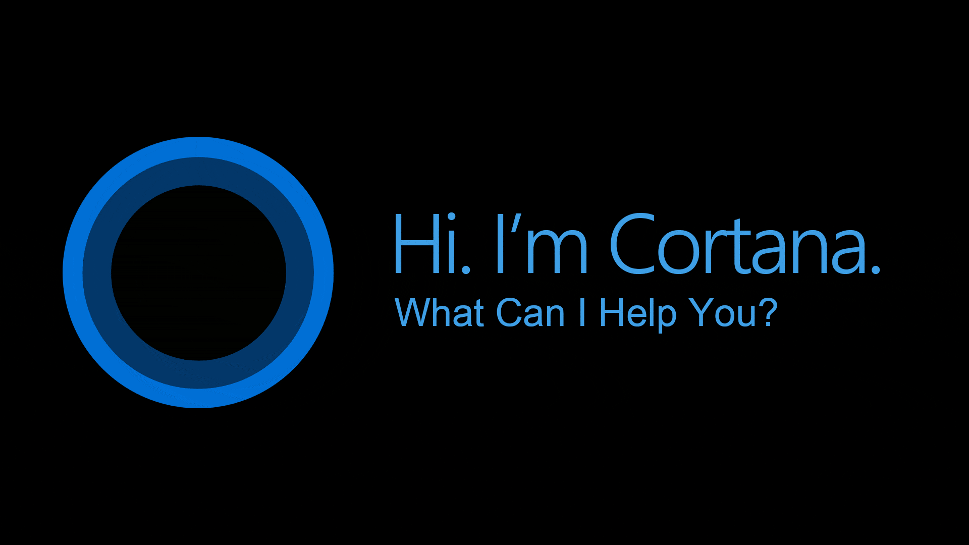 Presentación de Cortana