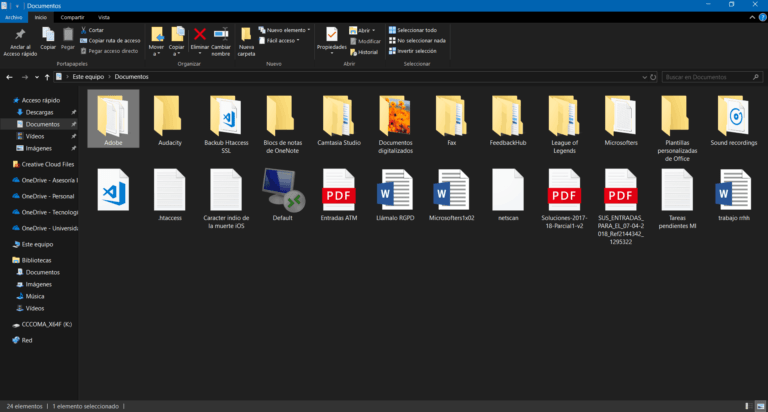 No, Microsoft, el tema oscuro del explorador de archivos no está terminado