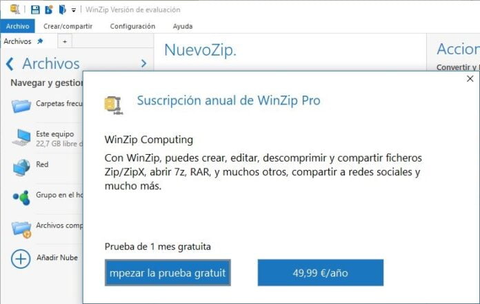 Winzip microsoft store edition что это