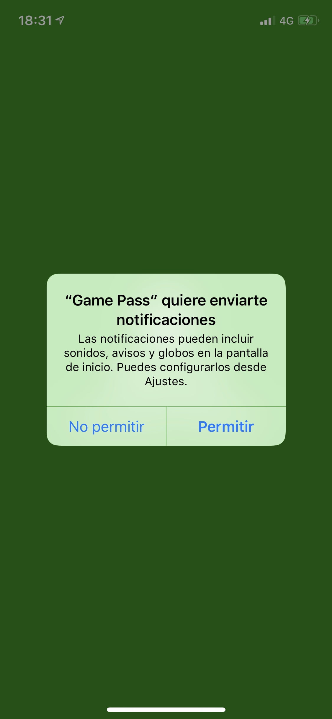 Activar notificaciones en la aplicación de Xbox Game Pass para iOS