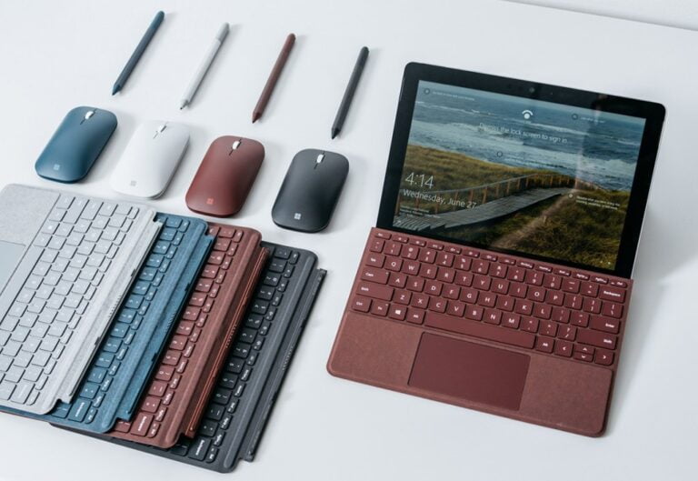Microsoft patenta un teclado todavía más fino para Surface Pro