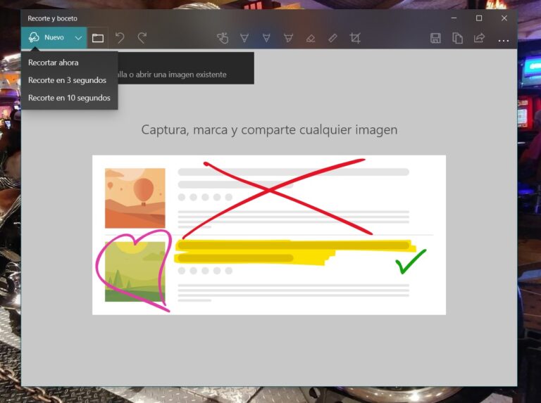 Screen Sketch se actualiza con novedades en Insider