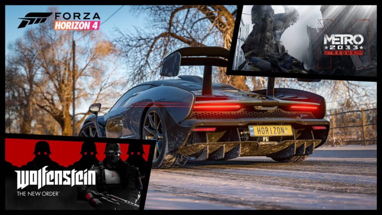 Forza Horizon 4, Metro 2033 Redux y Wolfenstein ente los juegos de Octubre de Xbox Game Pass