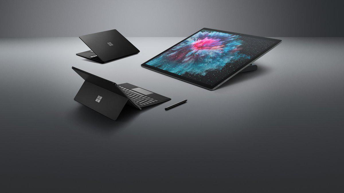 Nueva Surface Pro en negro
