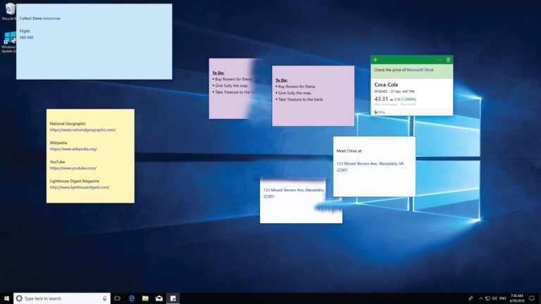 Ya puedes usar Microsoft Sticky Notes de forma online