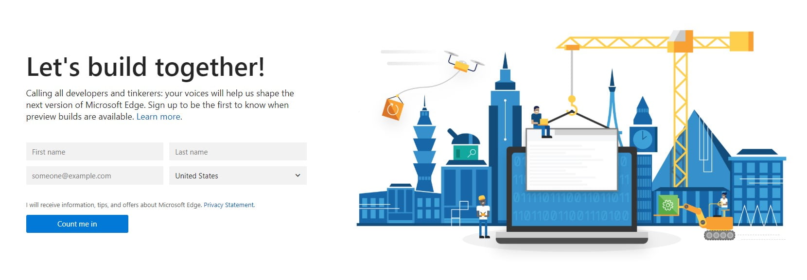 Ya podemos registrarnos en la beta de Microsoft Edge