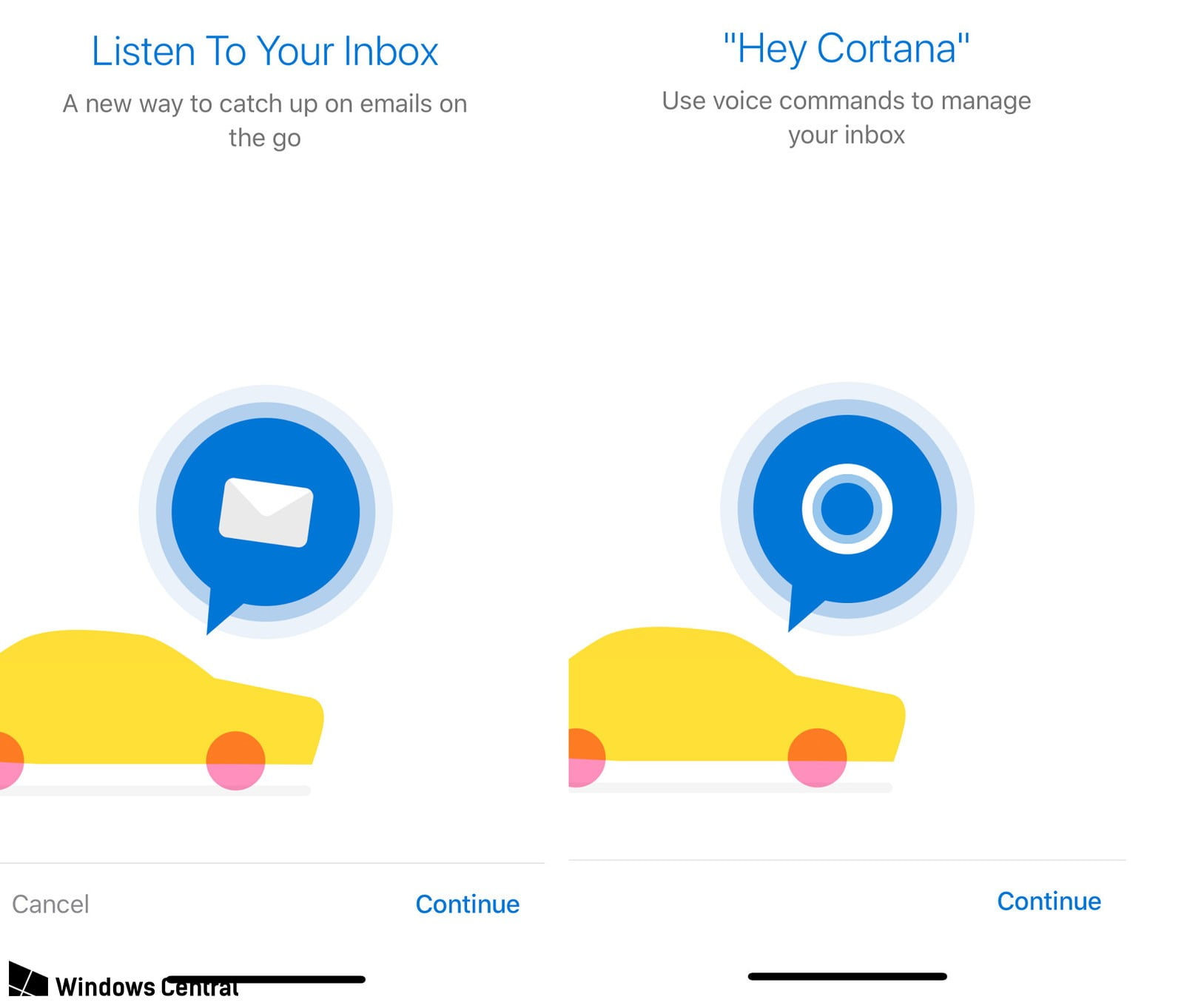 Cortana podrá leernos los correos de Outlook