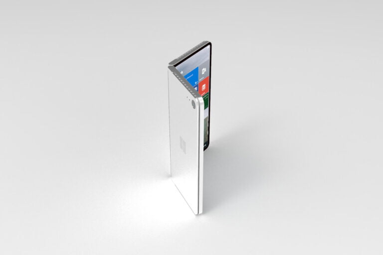 Microsoft patenta un dispositivo plegable de tres elementos