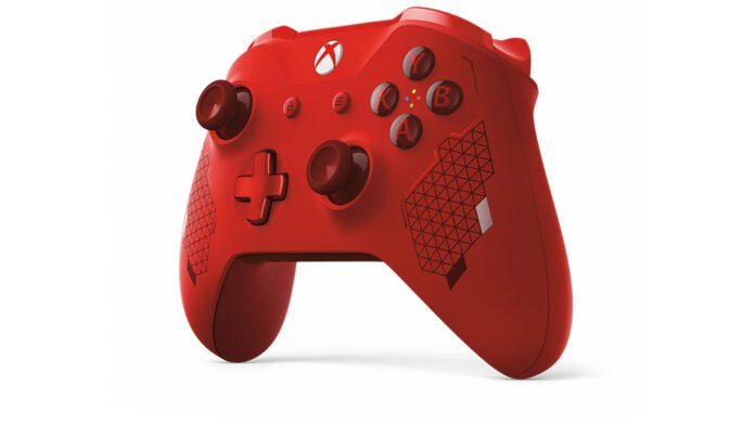 Mando rojo de Xbox One anunciado en el Inside Xbox de lado