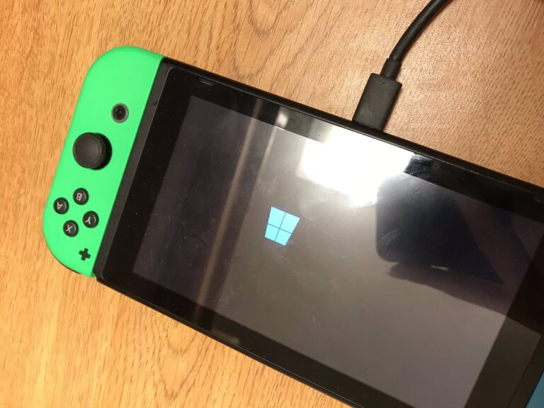 Un usuario lleva Windows 10 a Nintendo Switch