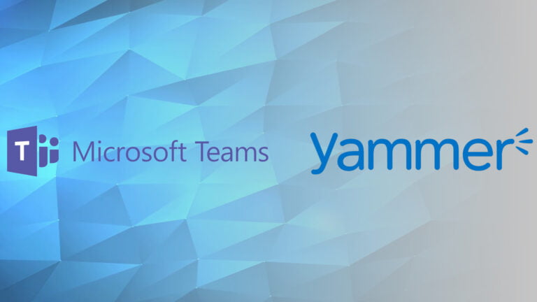 Yammer se integra dentro de Microsoft Teams