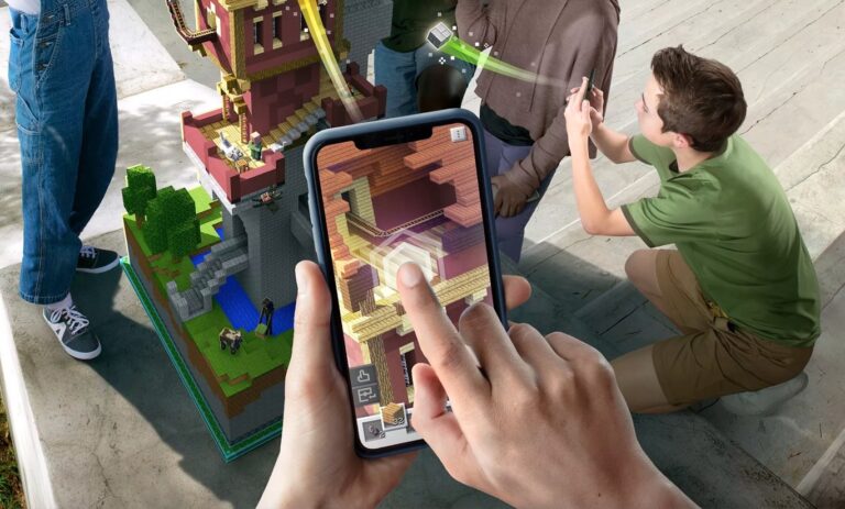 Minecraft Earth se actualiza en iOS y Android a la versión 0,18