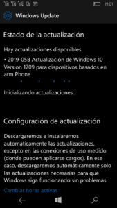 Windows 10 Mobile 15254.566