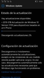 Windows 10 Mobile 15254.575