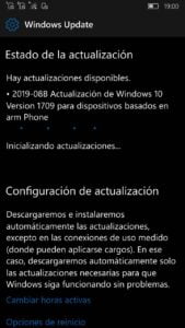 Windows 10 Mobile 15254.582