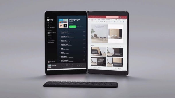 Surface Neo, el dispositivo similar a Surface Duo 2 que llegaría con Windows 11