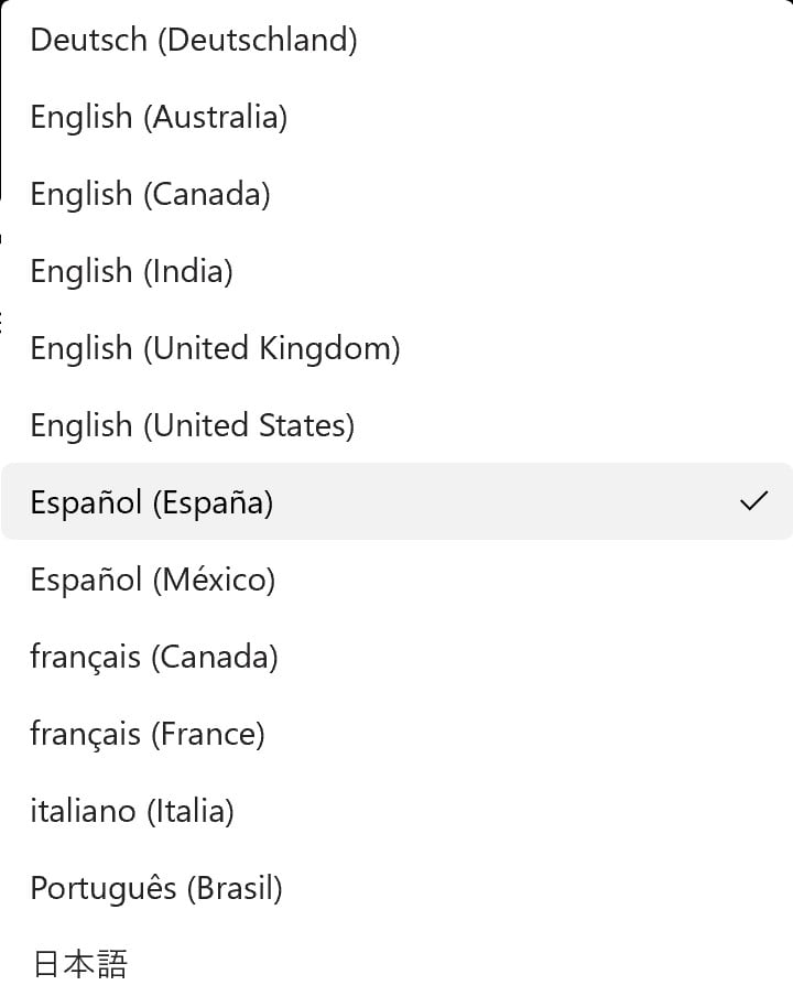 Idiomas de la Nueva Cortana de Windows 10