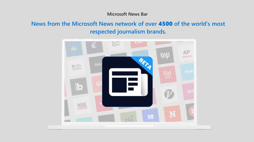 Microsoft News Bar Beta 1
