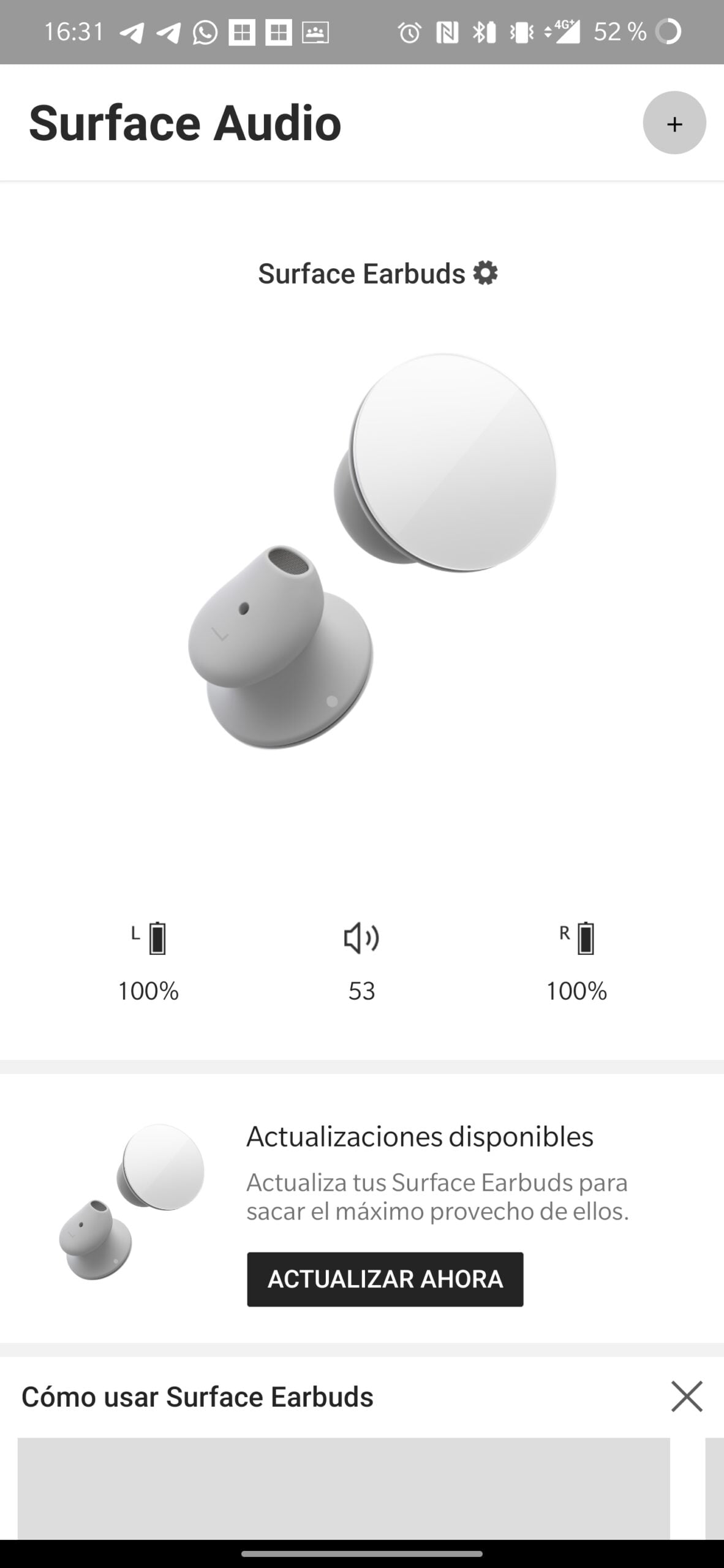 Conectar los Surface Earbuds 2