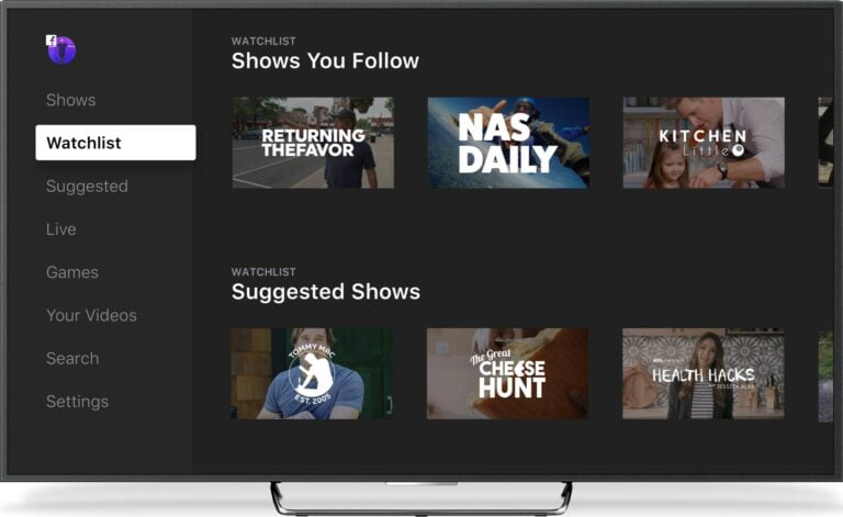 Facebook Watch ya disponible en Windows 10