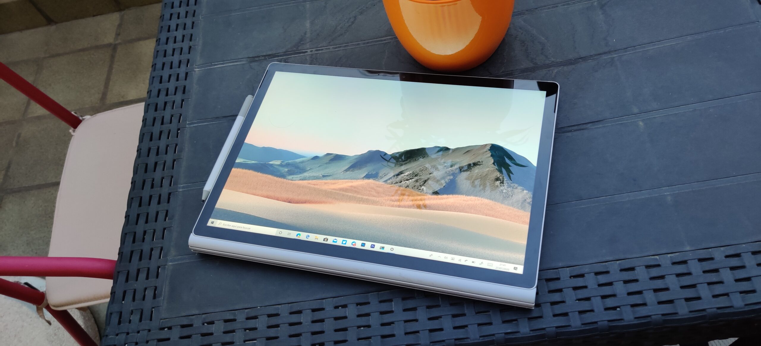 Surface Book 3 modo de uso 3 para dibujar