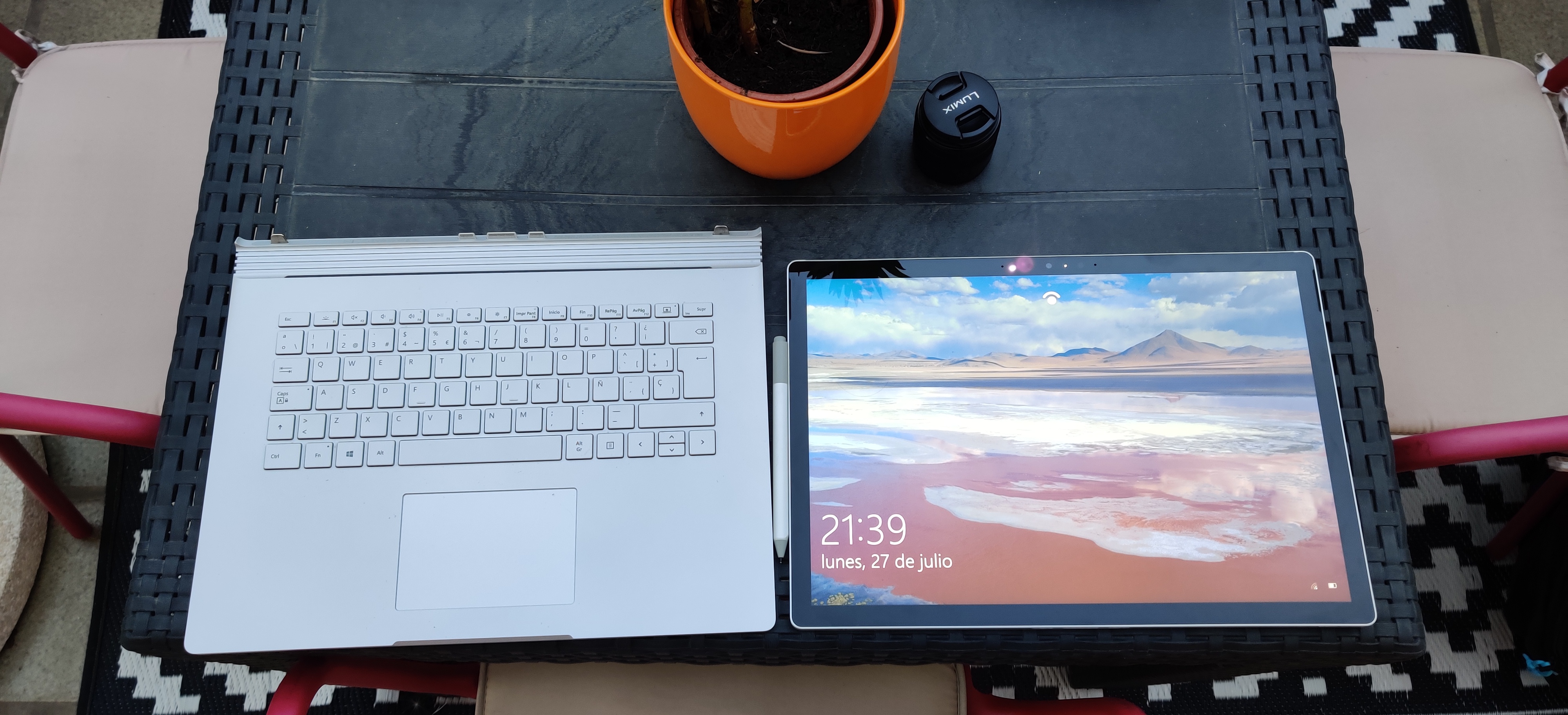Surface Book 3, teclado y tablet separado