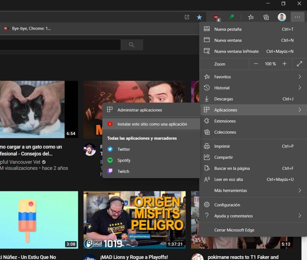 C Mo Instalar Youtube Como Aplicaci N En Windows