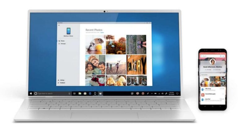 La app de Tu Teléfono también cambiará su diseño con Windows 11