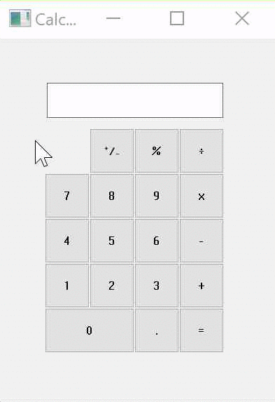 Una calculadora escrita en Swift en Windows 10