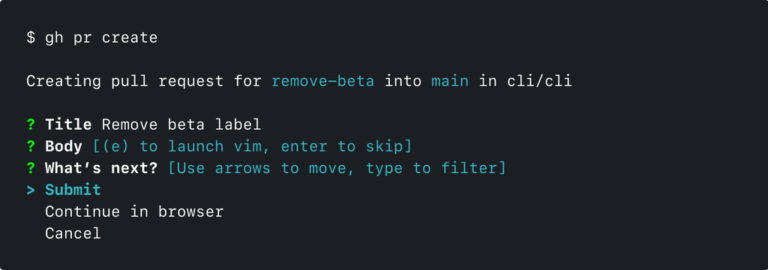 GitHub CLI 1.0 ya está disponible para todo el mundo | Microsofters