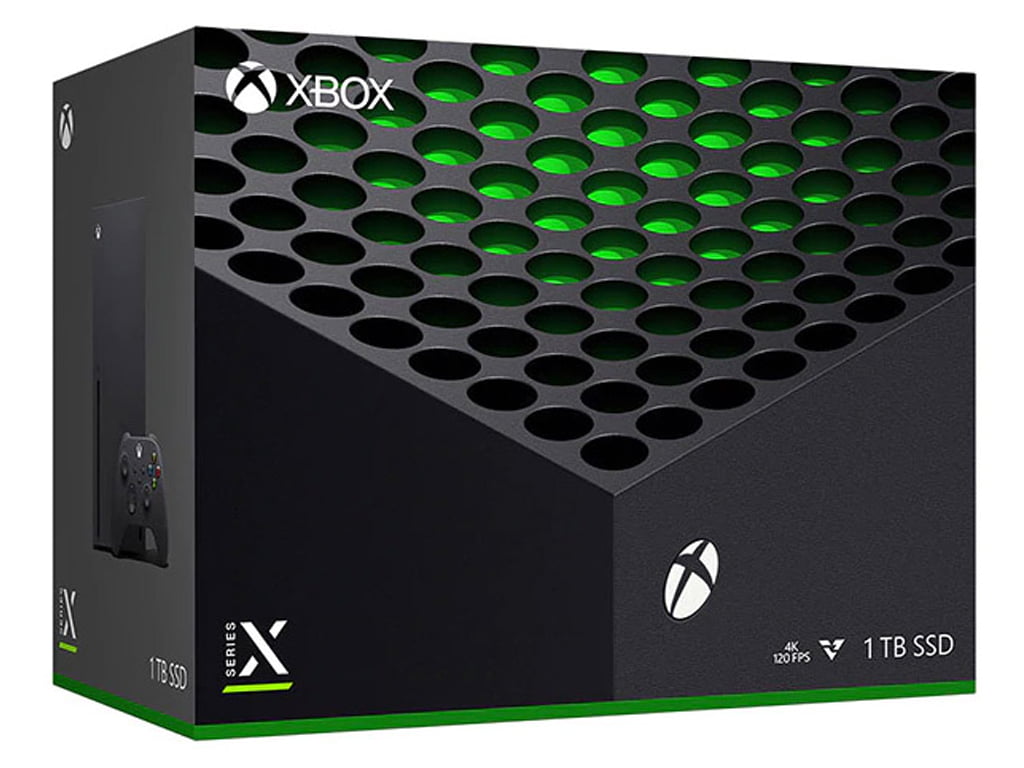 La caja de la Xbox Series X