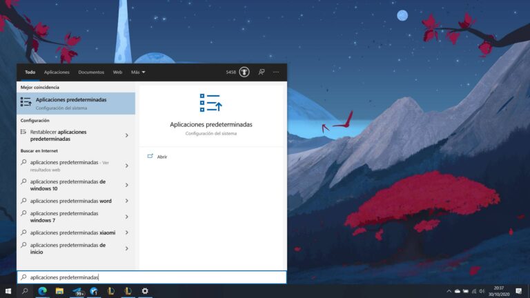Cómo cambiar las aplicaciones predeterminadas en Windows 10