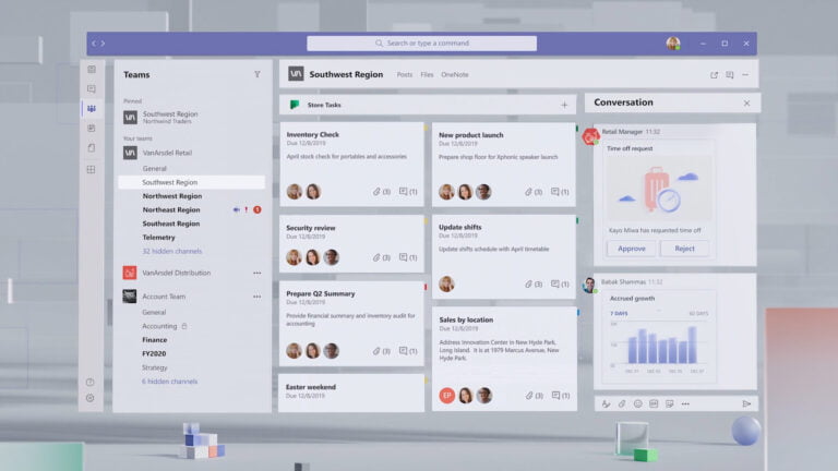 Microsoft Teams incluirá una sección de lo más buscado