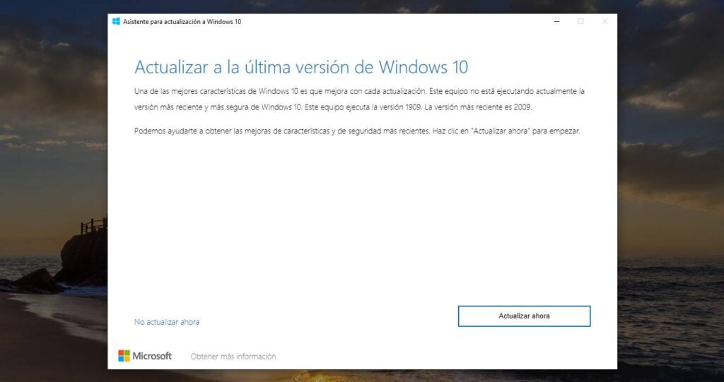 Cómo Actualizar A Windows 10 October 2020 Update Versión 20h2 9620