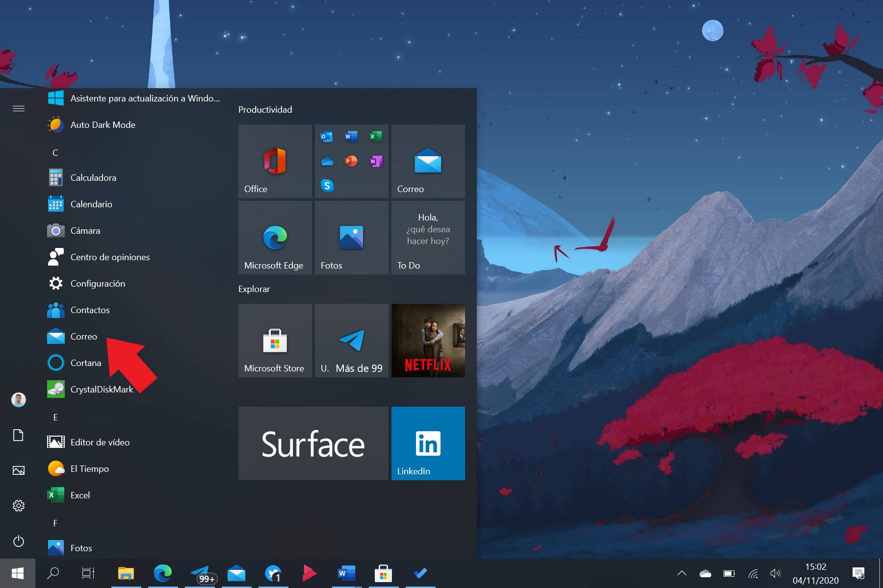 Aplicación de Correo de Windows 10