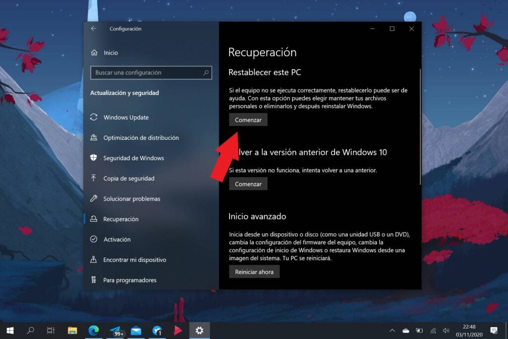 Cómo Reinstalar Windows 10 Sin Perder Nuestros Datos Y Archivos 6553
