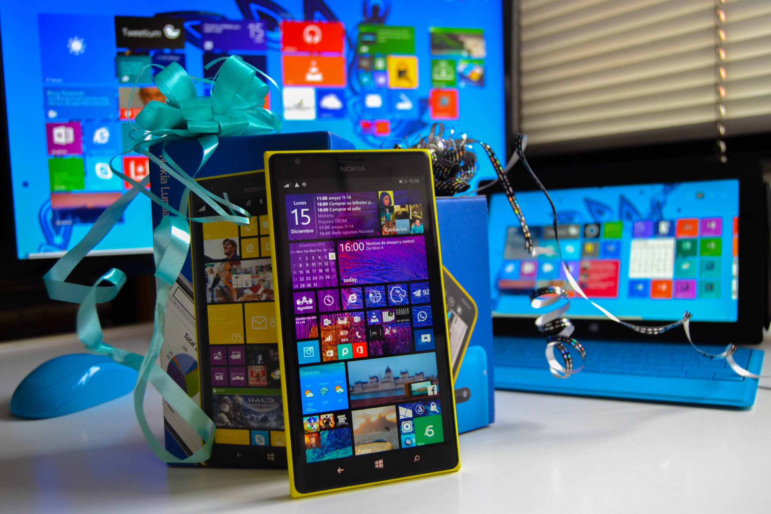 Windows Phone 8.1 en un Lumia 1520