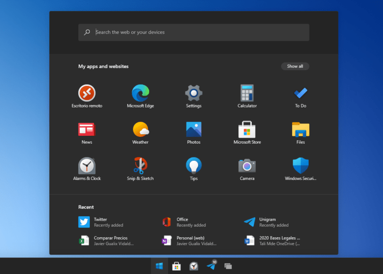Así funciona Windows 10X en una Surface Pro 7 (vídeo)