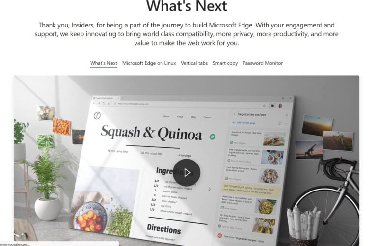 Edge nos facilitará que podamos seguir a cualquier canal de YouTube