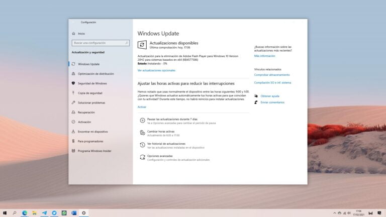 La última actualización de Windows 10 elimina Flash Player para siempre
