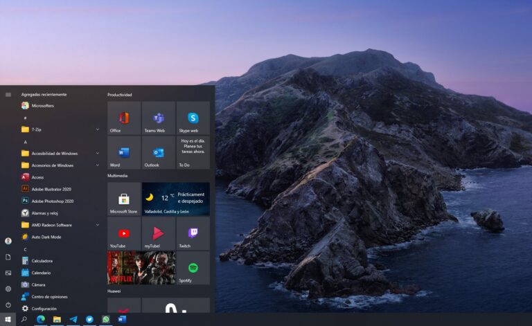 Windows 10 Sun Valley podría incluir un Menú Inicio totalmente renovado