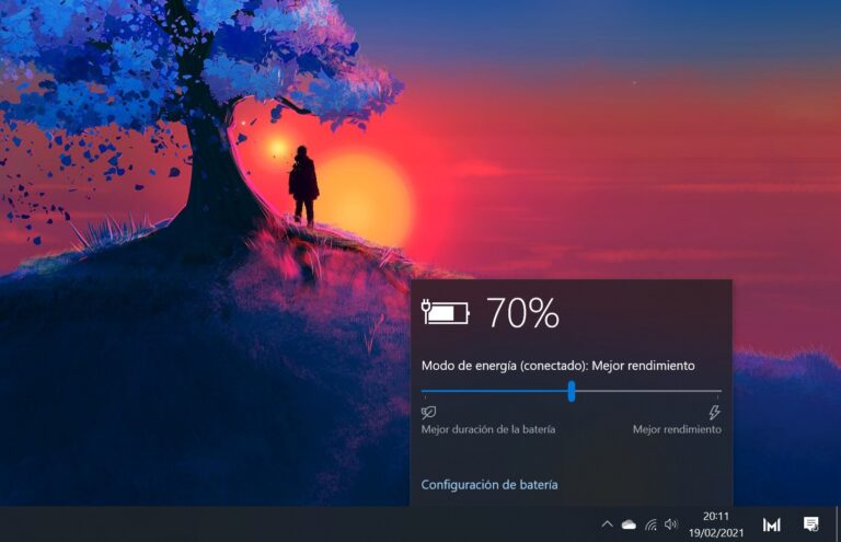 Windows 10 Sun Valley nos dirá más información sobre la batería