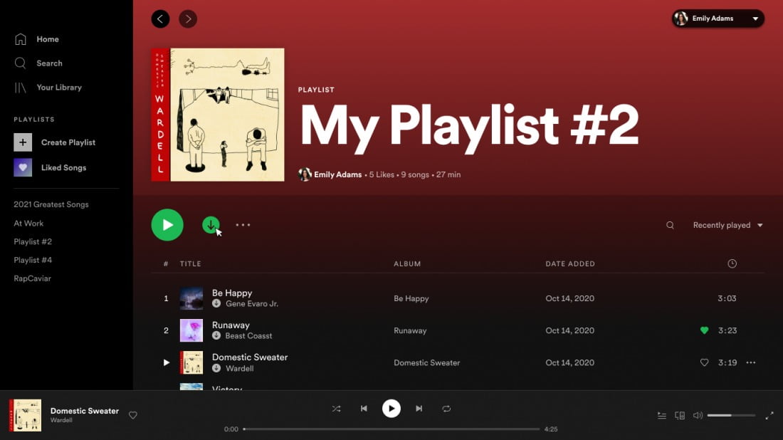 Spotify ahora disponible sin conexión