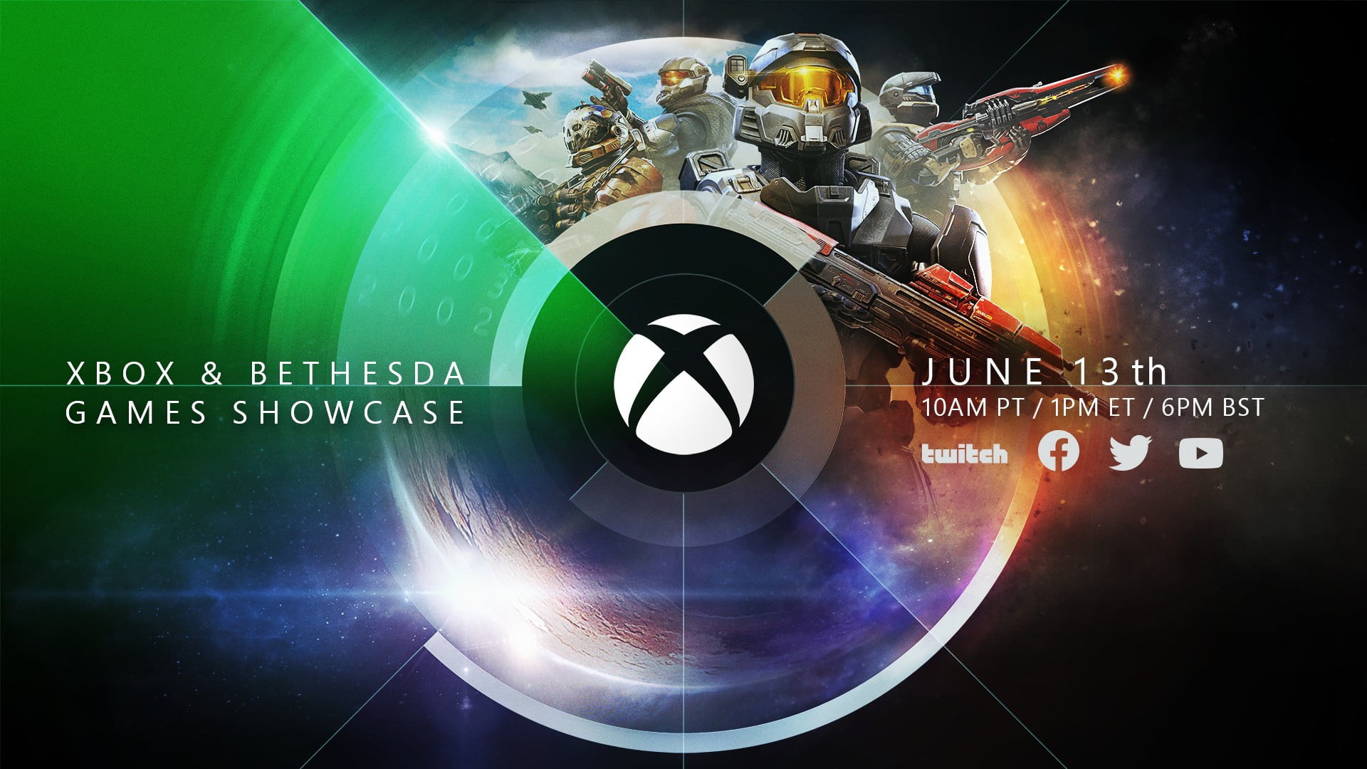 Imagen de presentación del evento del E3 de Xbox y Bethesda